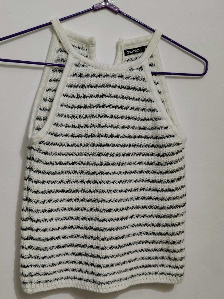 Striped Knit Tank Top 😀