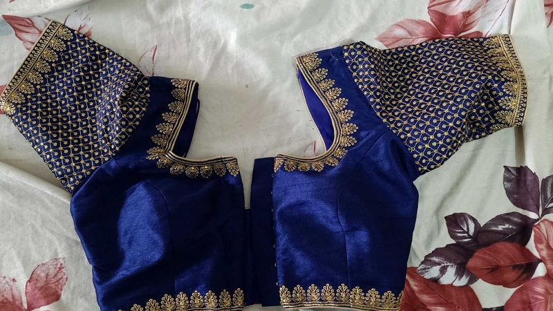 Detailed Work In Blouse