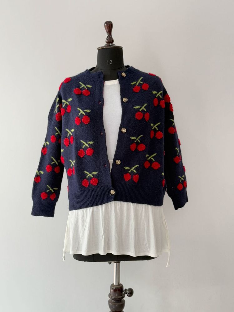 Cherry Cardigan