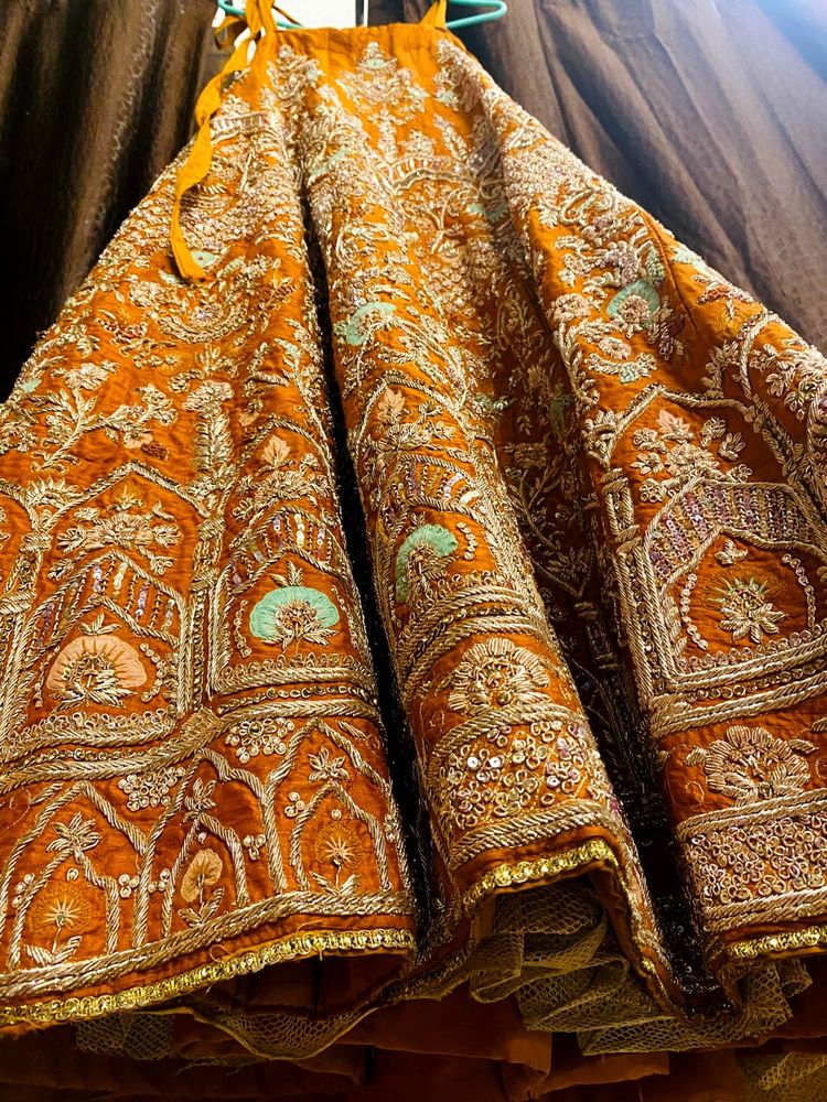 Coral Lehenga Set