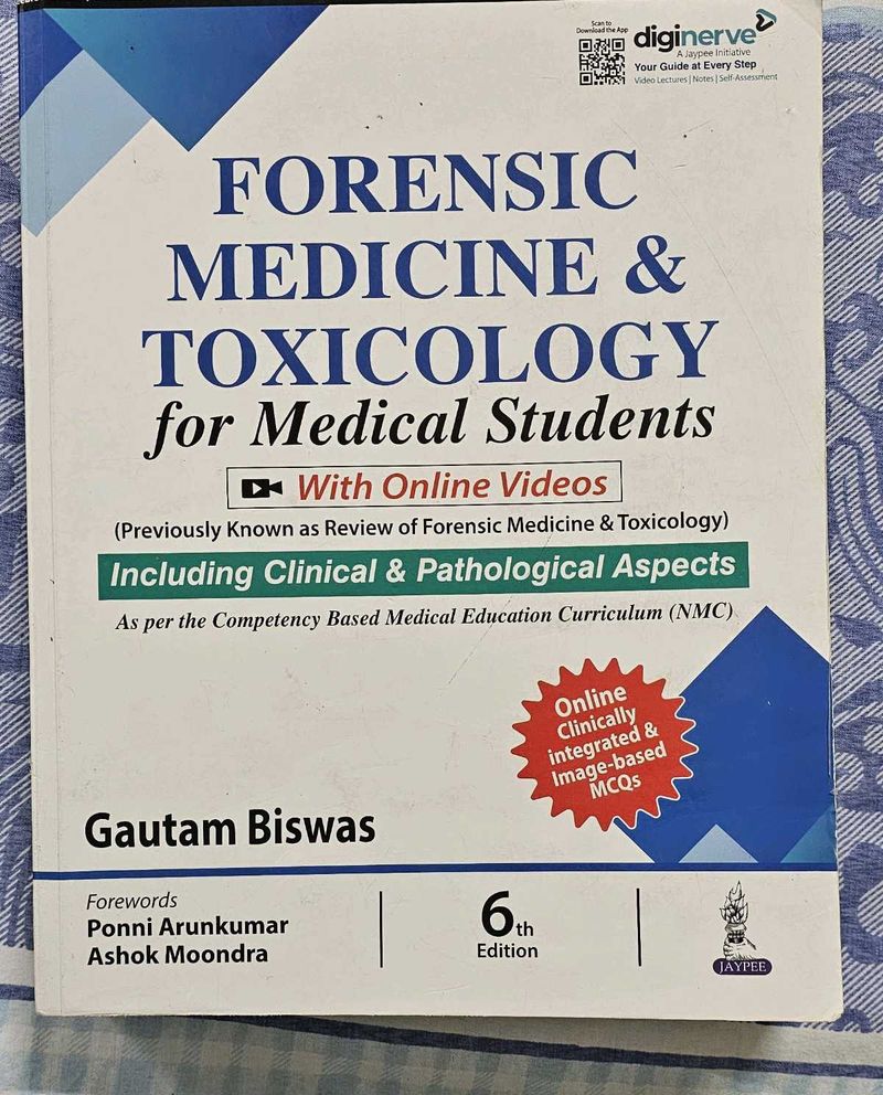 Forensic Medicine &amp; Toxicology
