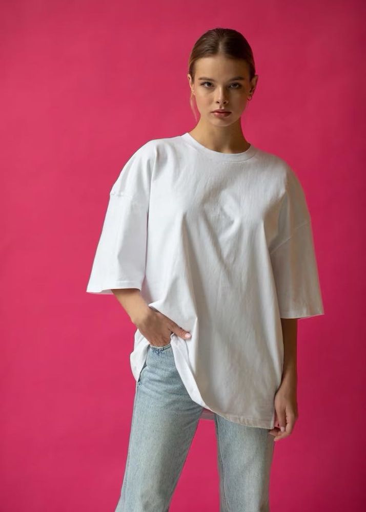 Oversized White Tee