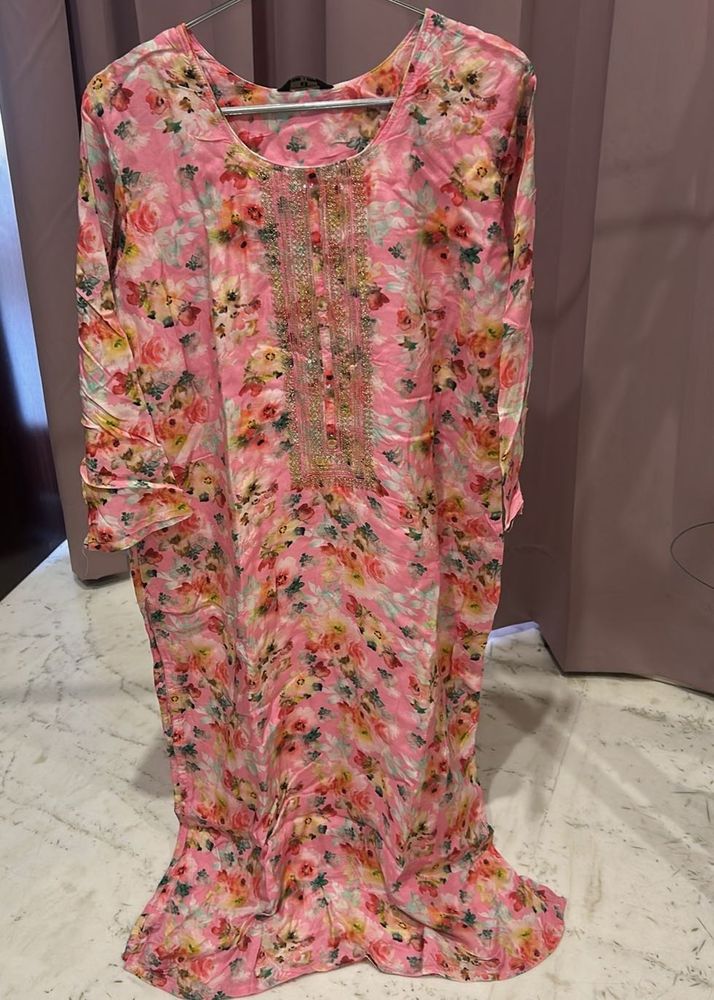 Pink Kurta Mandakini