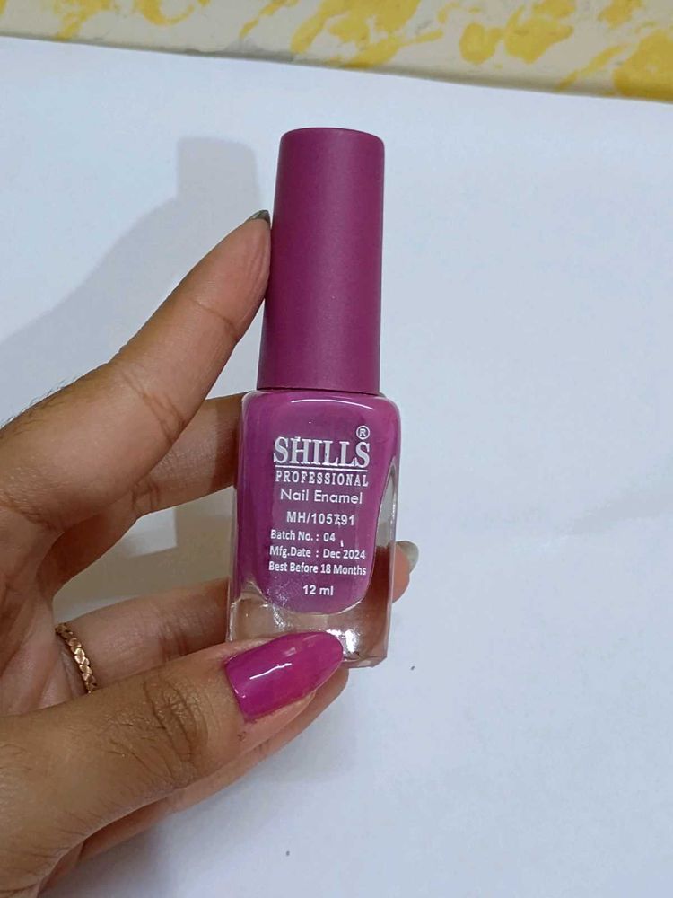 Mauve Nail Polish By Shills Professional