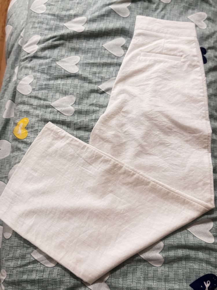 Linen Off White Pant.