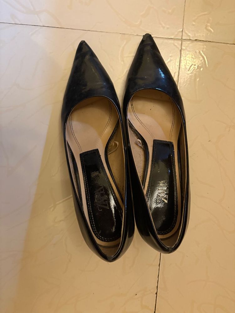 Zara Block Heels