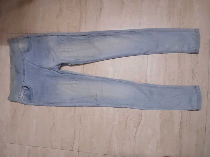 Light Wash Denim Jeans