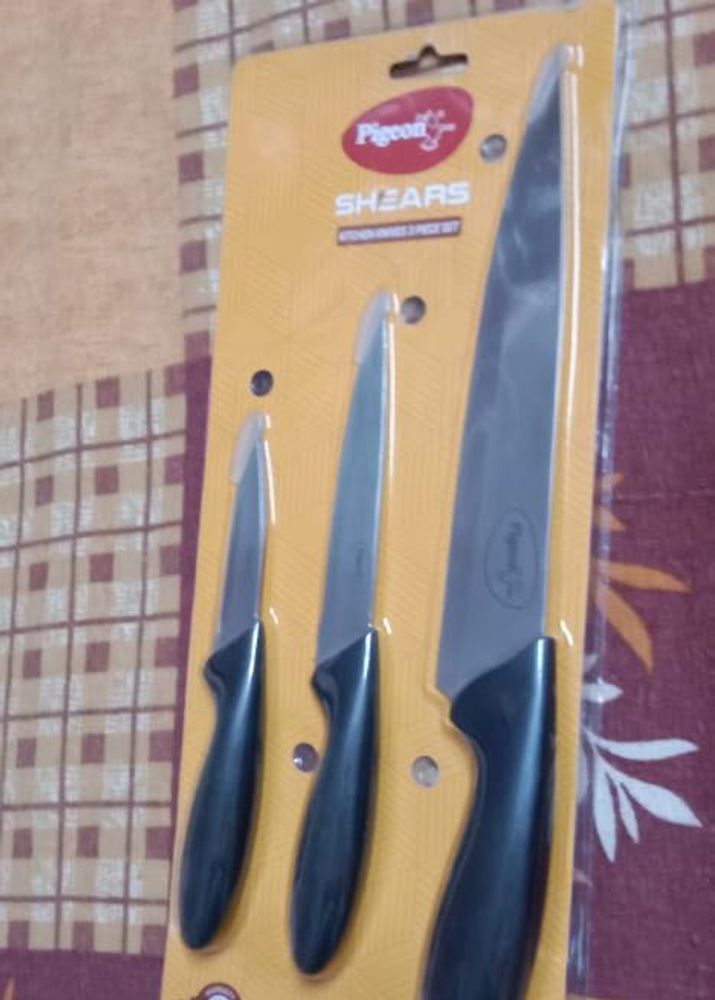 Pigeon Kitchen Knife Set (3 Piece)