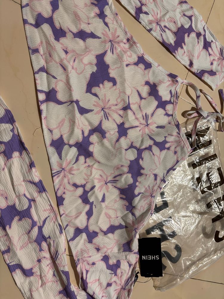 Floral Print Crop Top - New with Tag