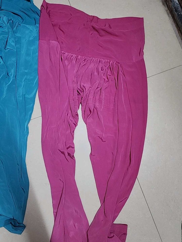 Pink Crepe Salwar