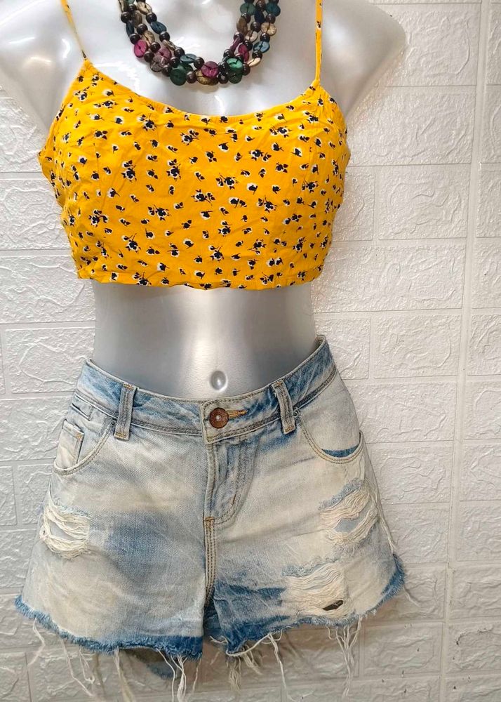 Denim Shorts Surplus Stock Rs.99 Check Profile