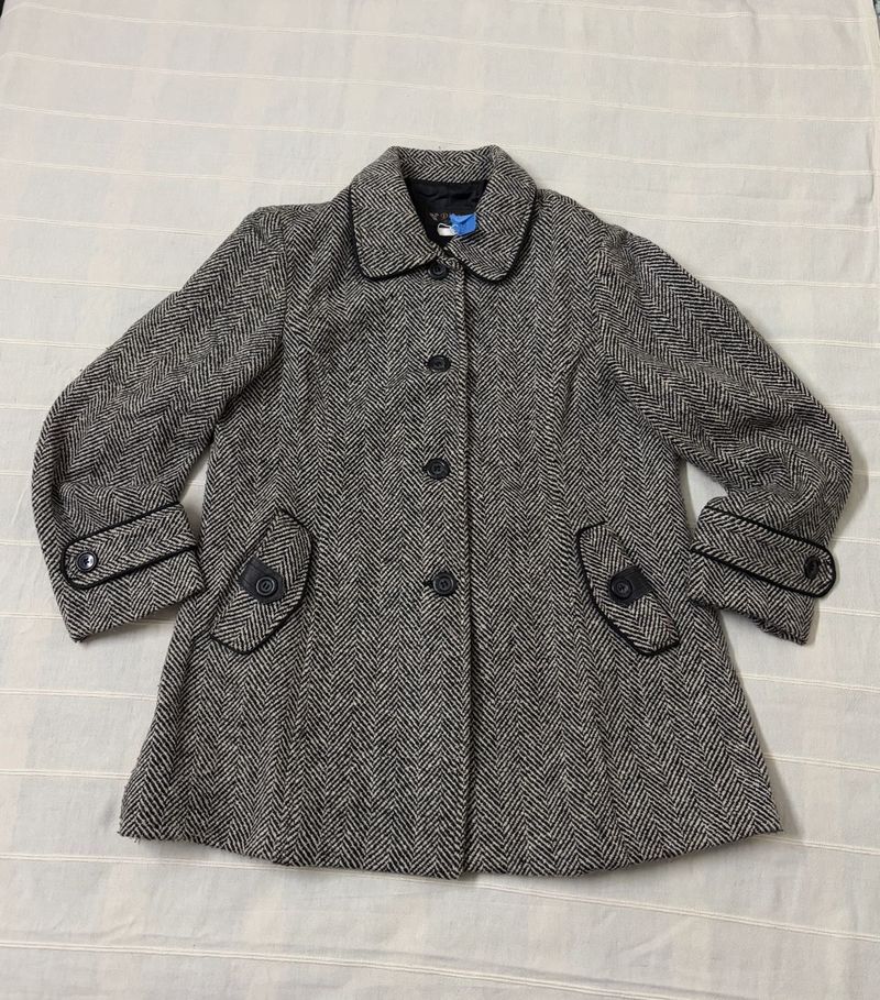 Pikaso Tweed Imported Short Coat/Blazer