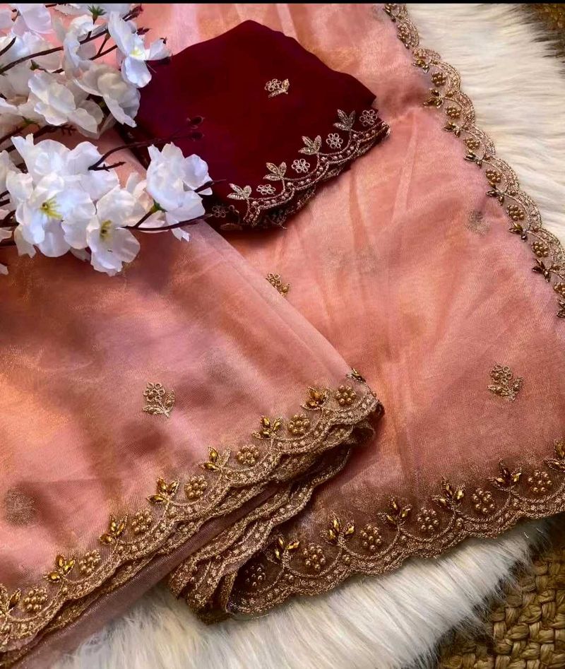 Organza Saree