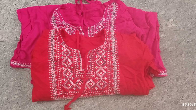 Embroidered Kurta Set