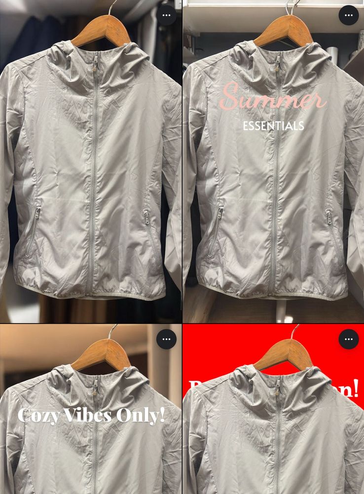 Lightweight Gray Jacket