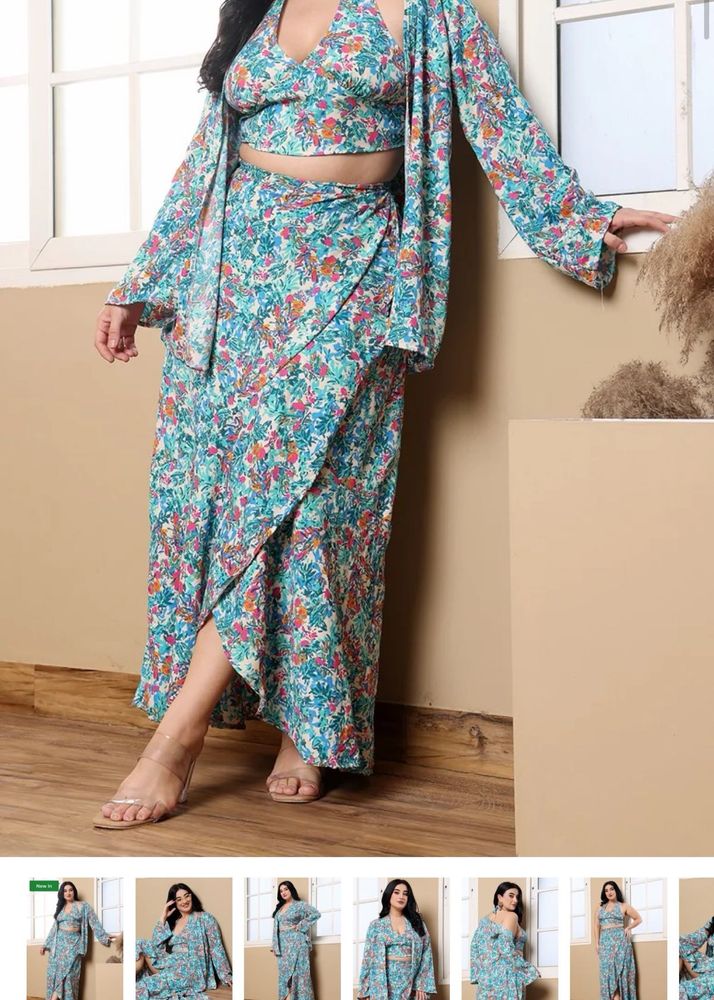 3 Pc Cod Plus Set -  The Shimmer House - Not Worn
