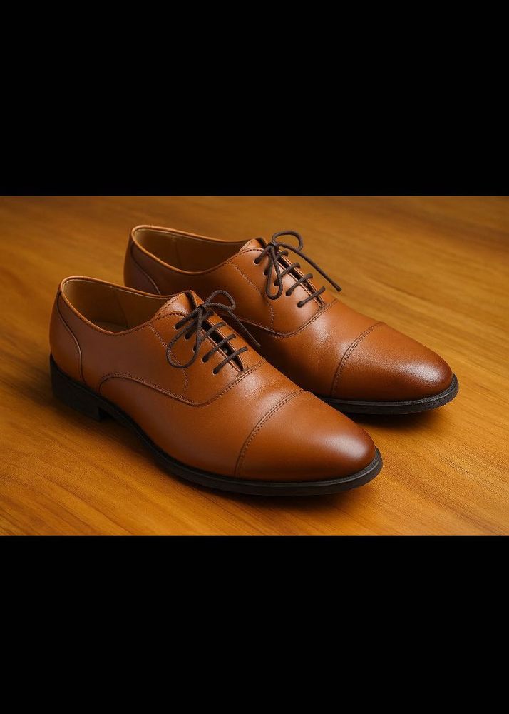Woods Formal Oxford Tan Shoes