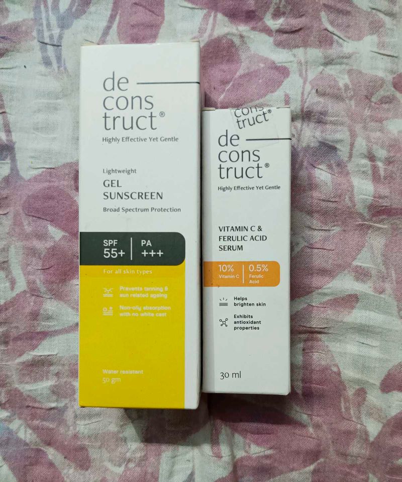 Deconstruct Sunscreen &amp; Serum Set