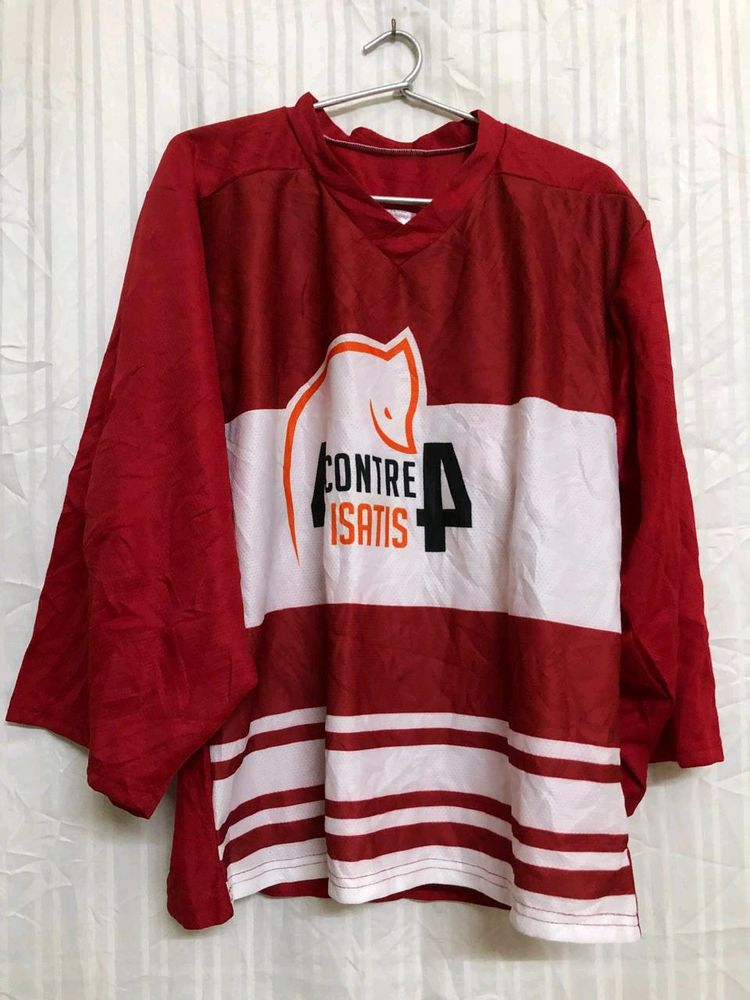Red Long Sleeve Jersey