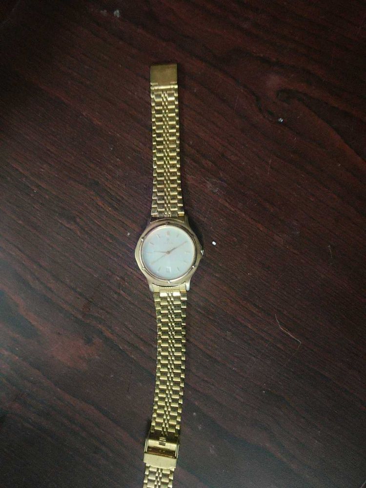 Classic Gold Watch