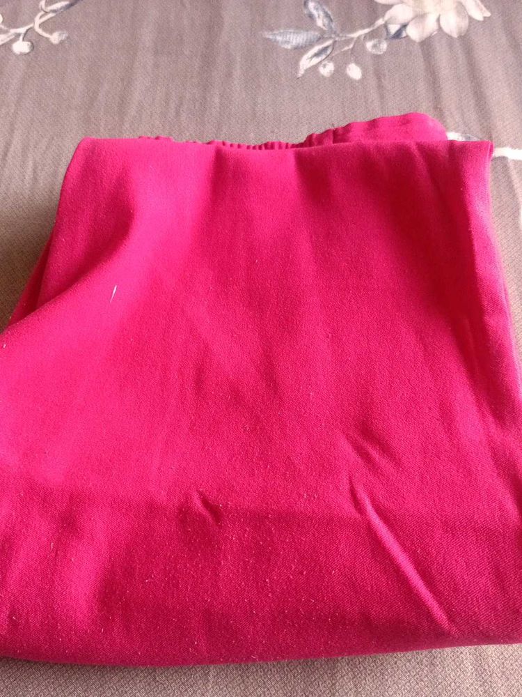 Pink Cotton Pant
