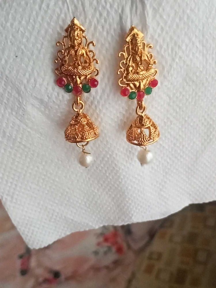 This Amazing Laxmi Devi Earrings