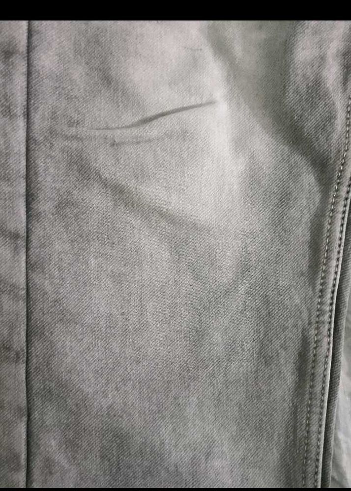 Gray Denim Jeans
