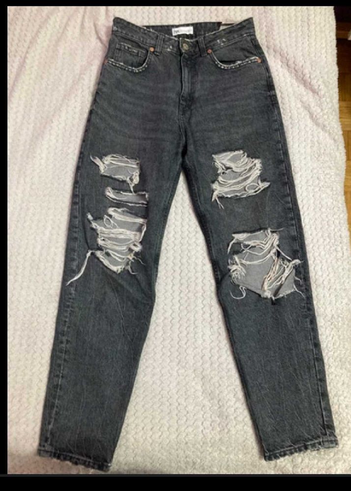 Zara Ribbed Jeans