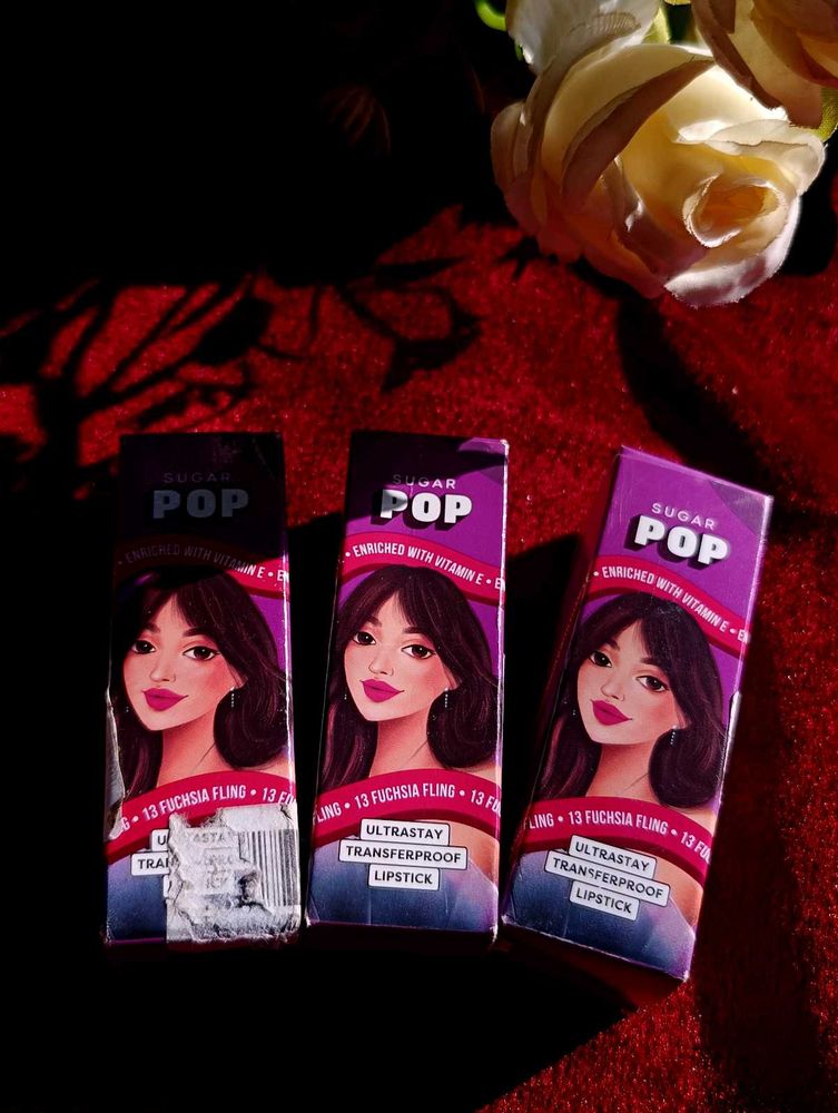 Sugar POP Lipstick pack of 3