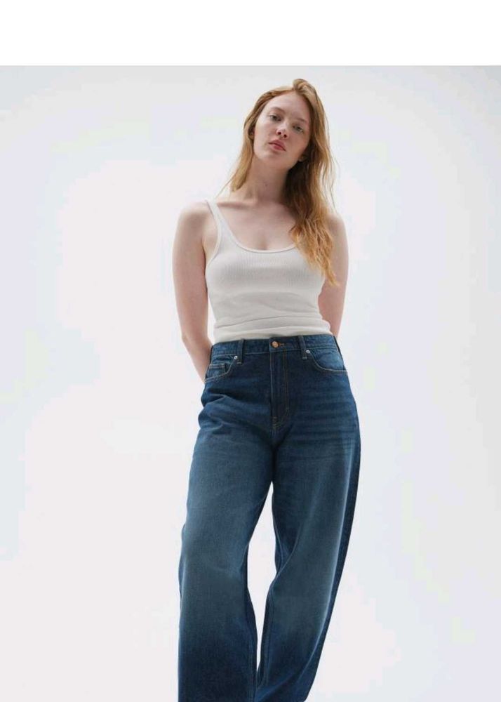 Barrel Fit Jeans-H&amp;m