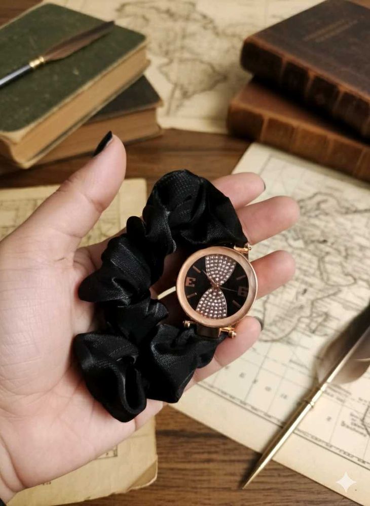 Stylish Scrunchie Watch