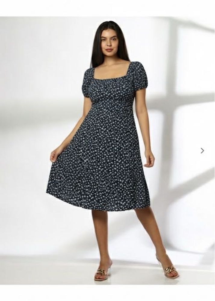 Floral Print Mini Dress