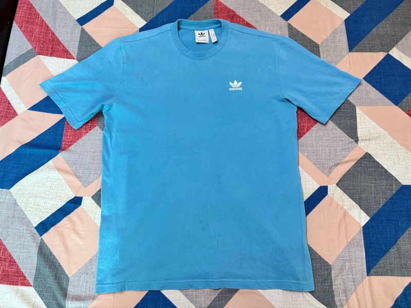 Adidas Light Blue T-Shirt