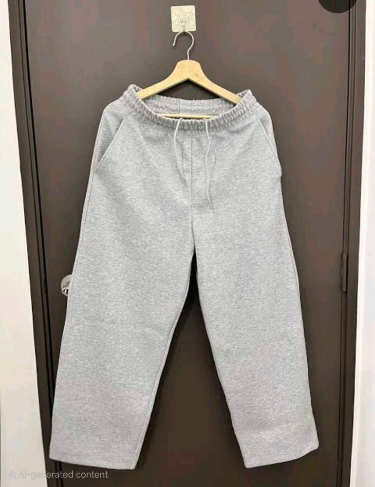 Gray Casual Sweatpants