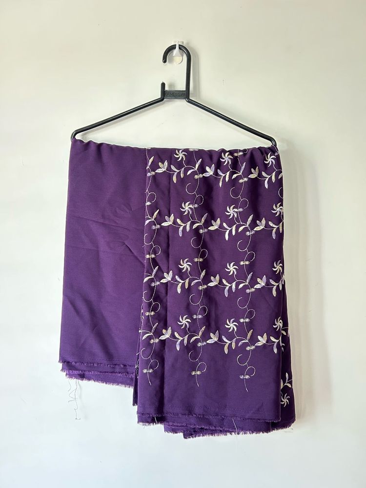 Purple Dress Material