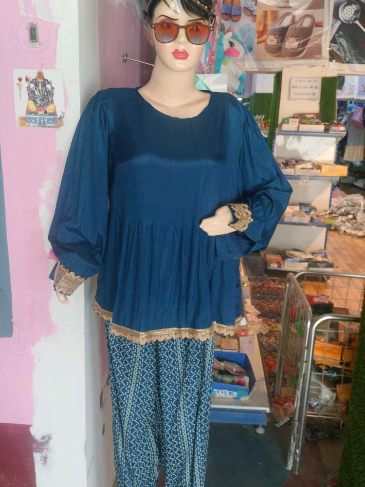 Blue Kurta Set