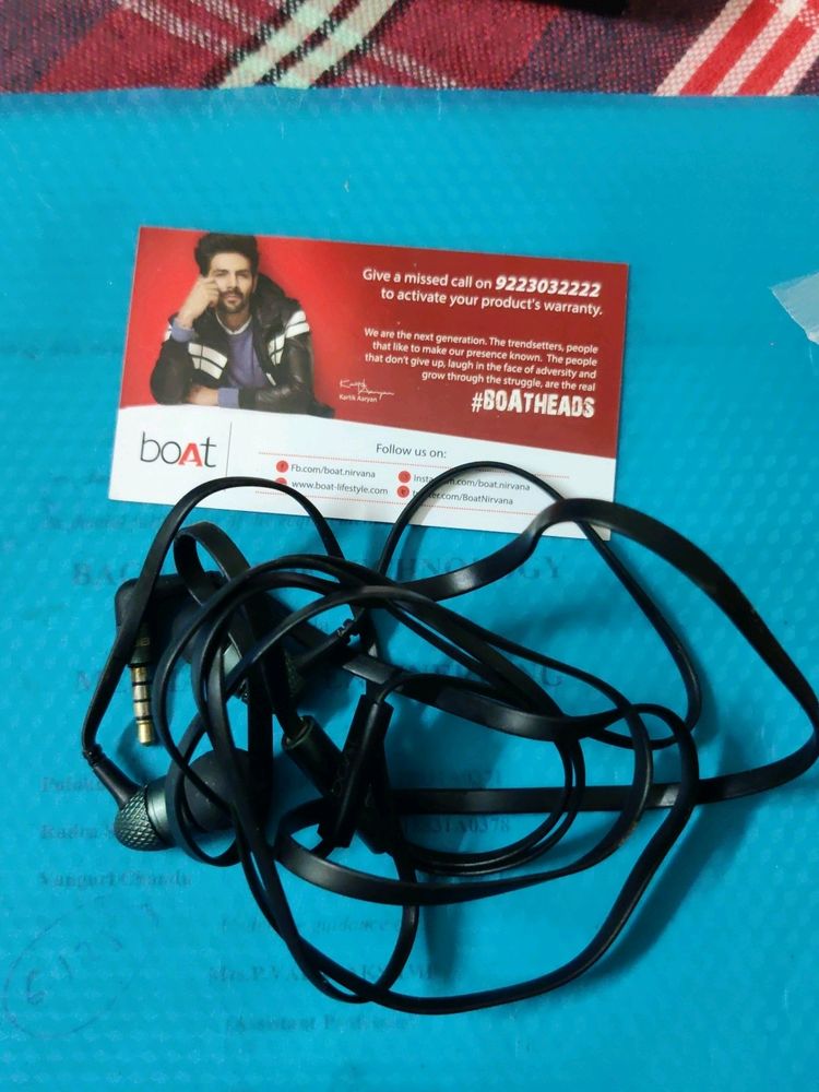 Boat Earphones