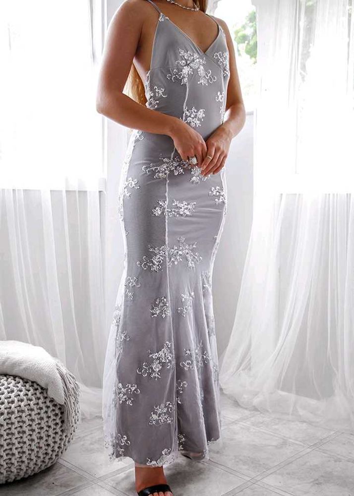 Elegant Floral Lace Dress