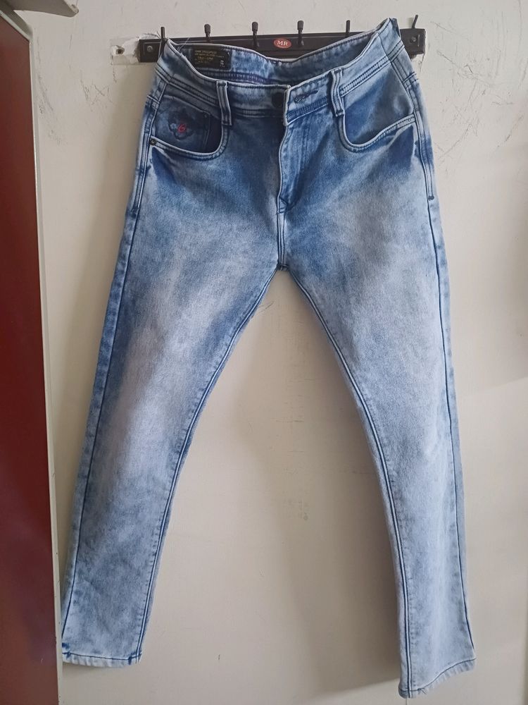 Light Wash Denim Jeans