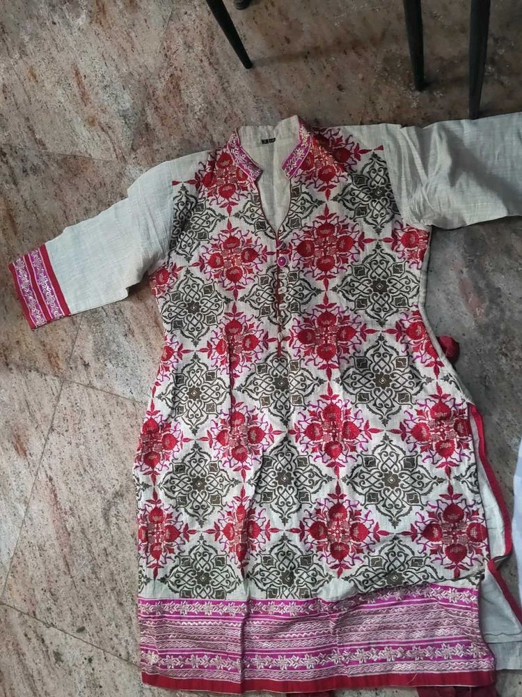 Embroidered Kurta
