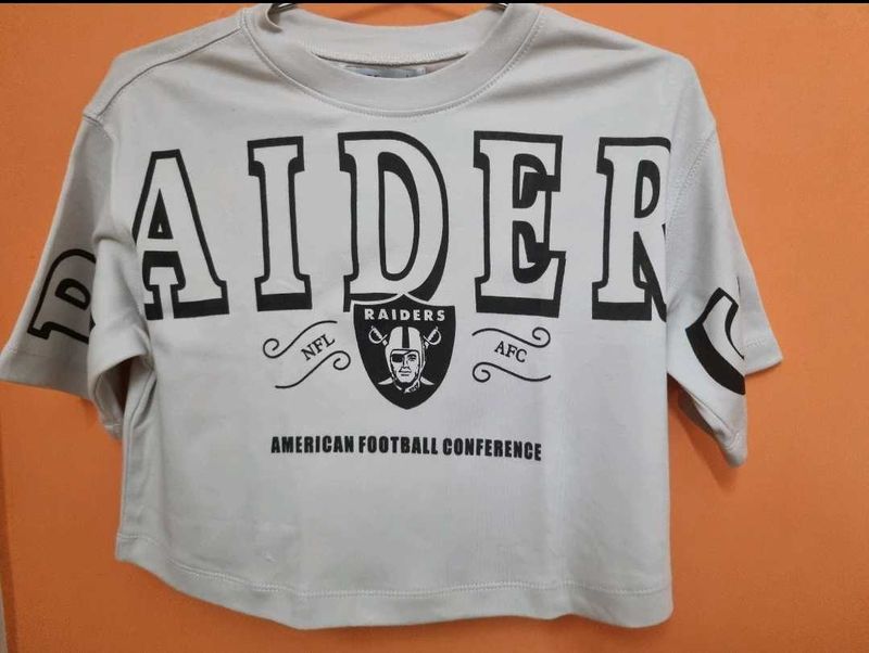R.A.I.D.E.R.S American Football Crop Top
