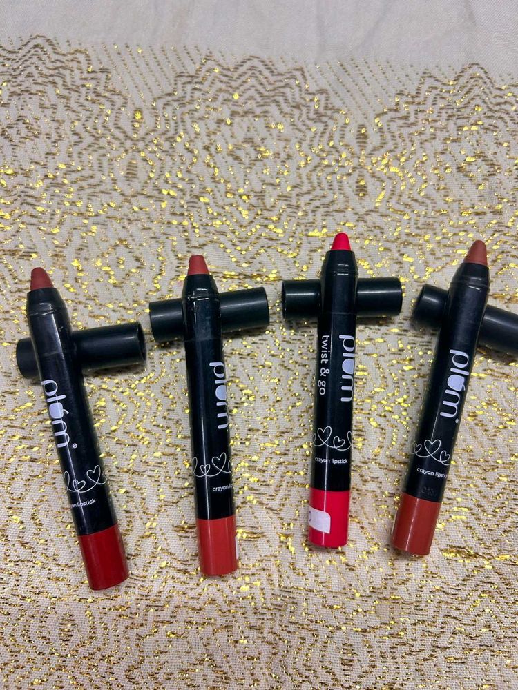 plum crayon lipstick