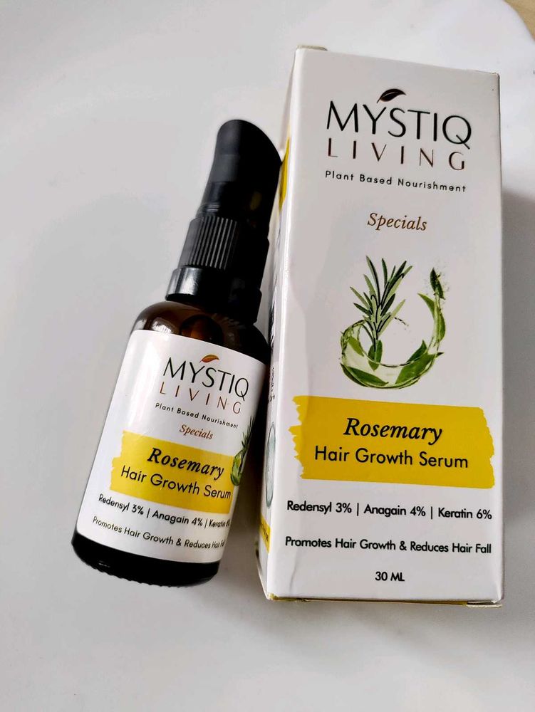 Mystiq Living Rosemary Hair Growth Serum