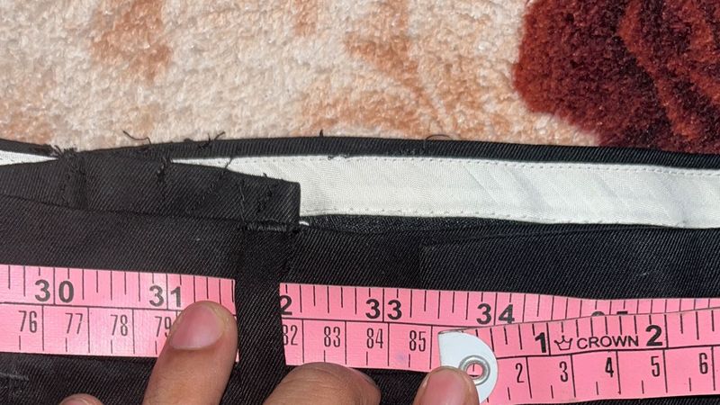 Tailored Black Formal Pants