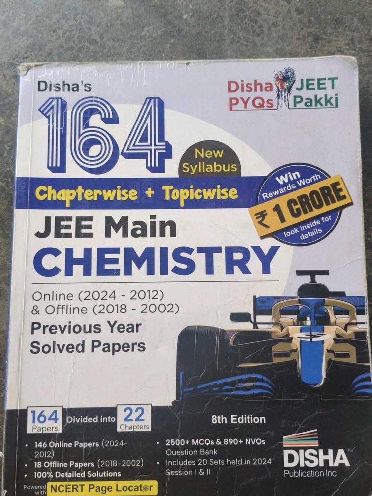 JEE Main Chemistry PYQs - Disha