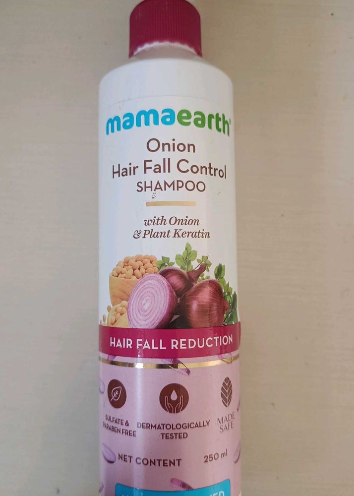 Mamaearth Onion Hair Fall Control Shampoo