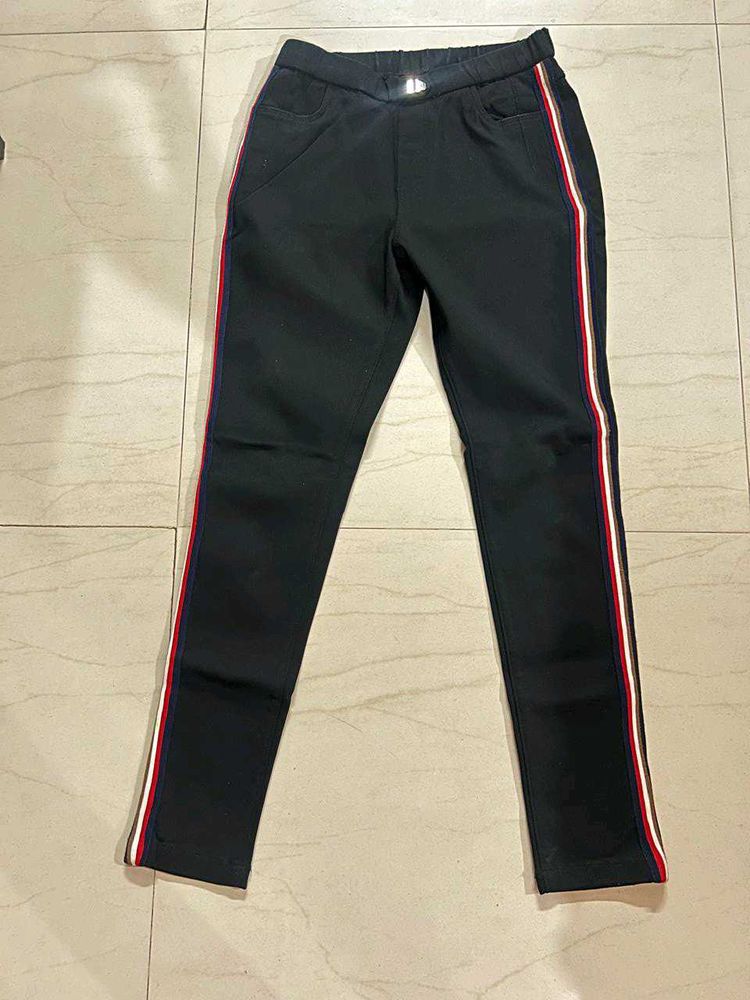 Stylish Black Track Pants