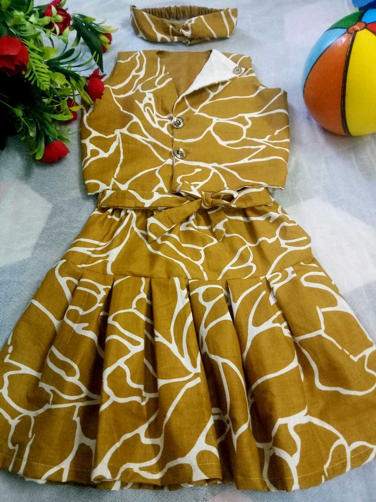 &#34;Brand New Baby Girl Skirt Top Set – Soft, Stylish