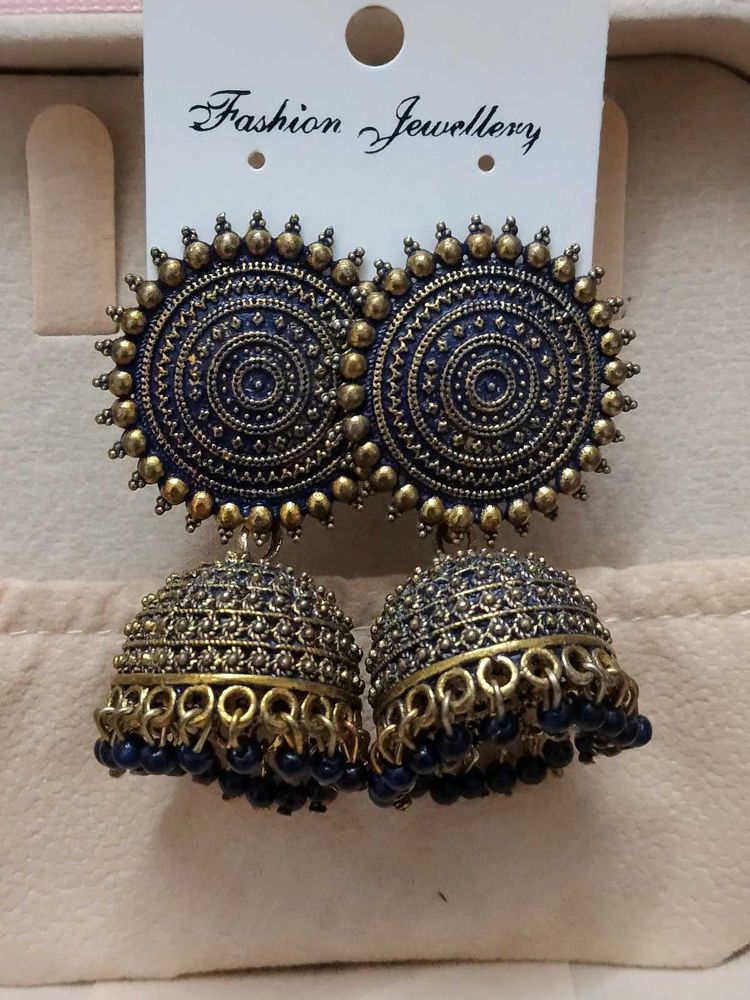 Statement Jhumka Earrings