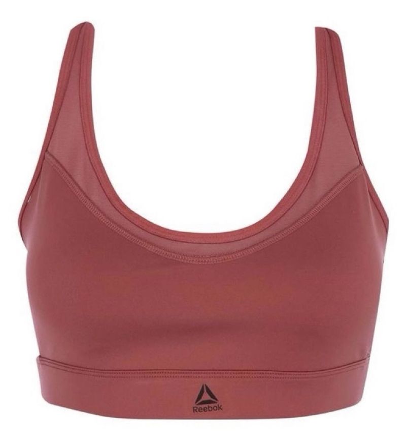 ReebokWomens Solid Padded NonWiredSports Bra
